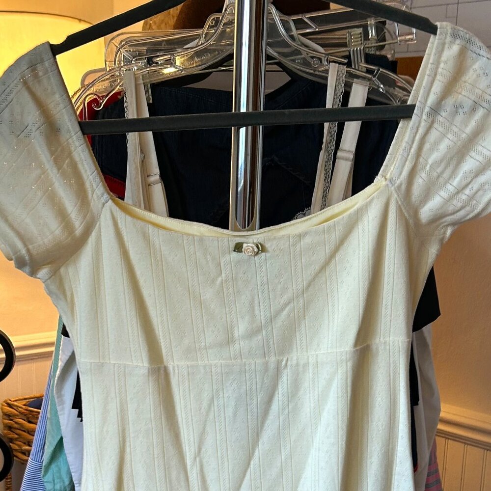 Princess Polly Cream/Butter Yellow Dress